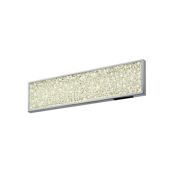Sonneman Dazzle 18" LED Bathroom Vanity Light in Polished Chrome Sonneman Dazzle 18" LED Bathroom Vanity Light in Polished Chrome