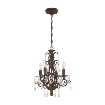 Craftmade Englewood 4-Light Mini Chandelier in French Roast