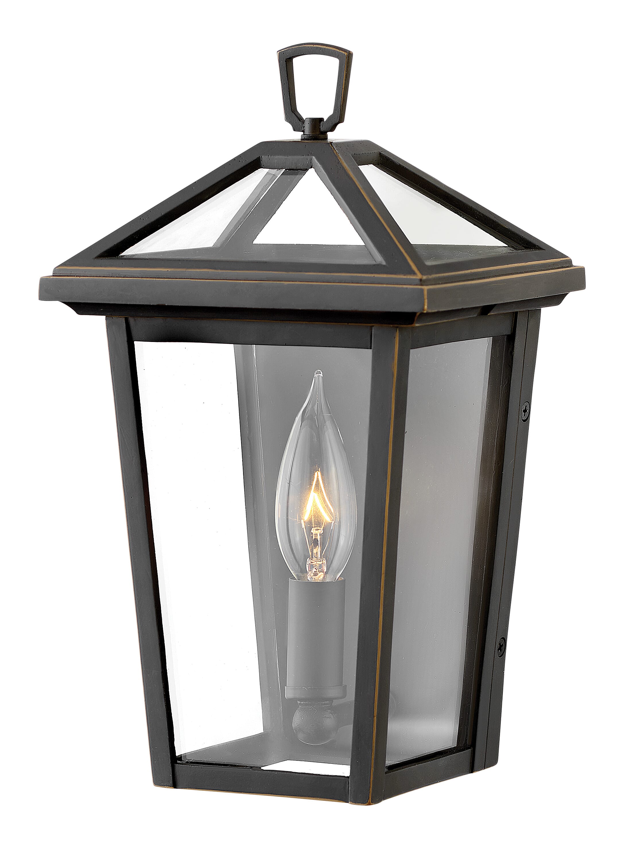 Oil Rubbed Bronze LED Outdoor Lantern from the Alford Place Collection