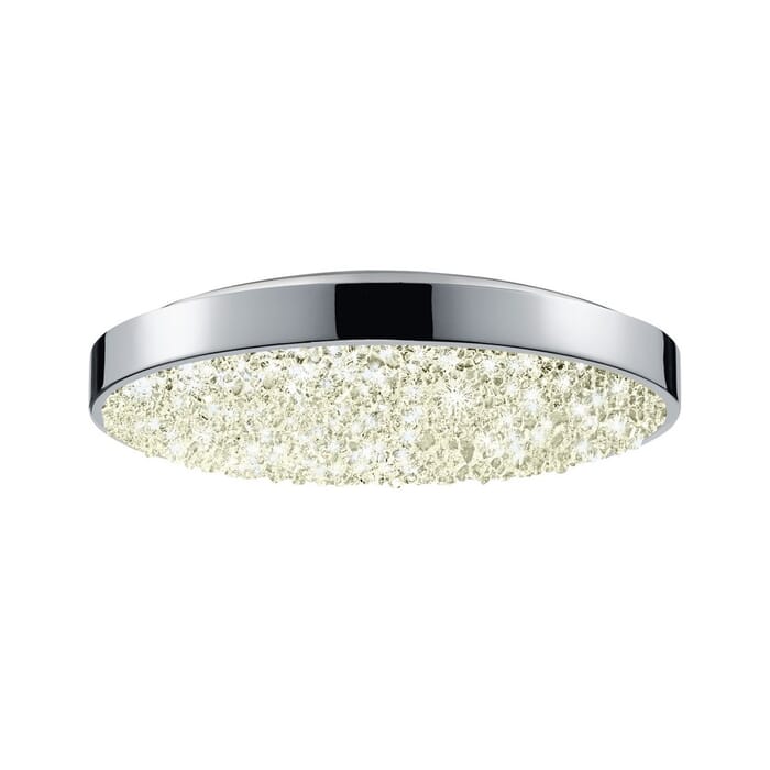 Sonneman Dazzle LED Round Ceiling Light in Polished Chrome Sonneman Dazzle LED Round Ceiling Light in Polished Chrome