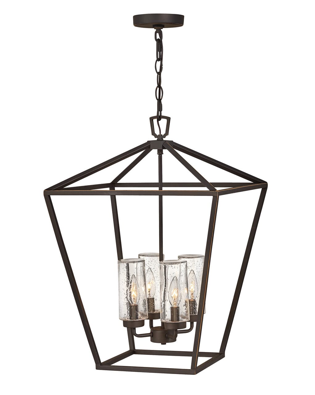 Hinkley Alford Place 4-Light Outdoor Pendant In Oil Rubbed Bronze