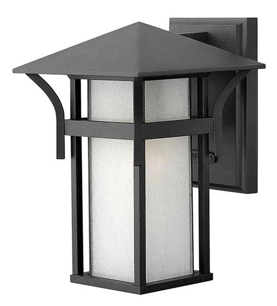 Satin Black LED Wall Mount from the Harbor Collection