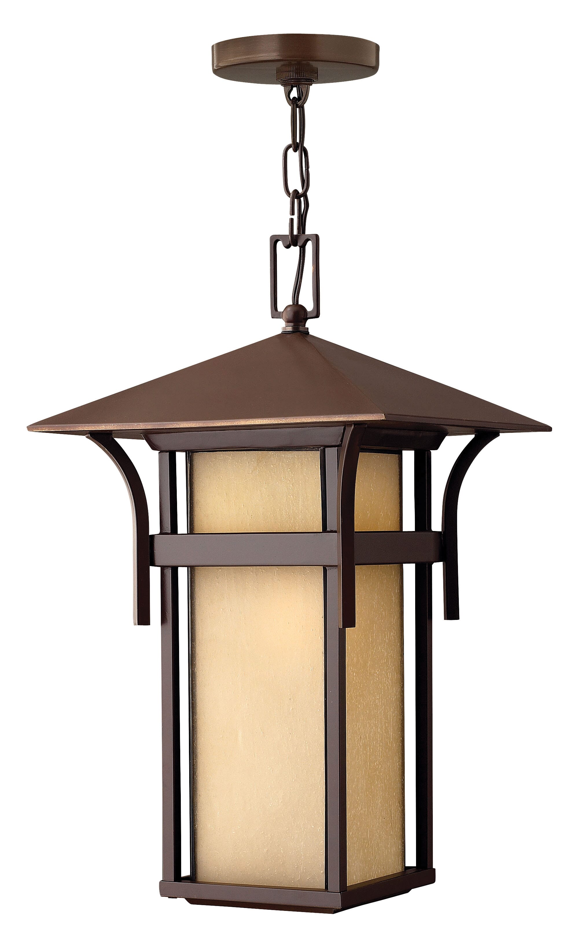 Anchor Bronze LED Hanging Lantern from the Harbor Collection