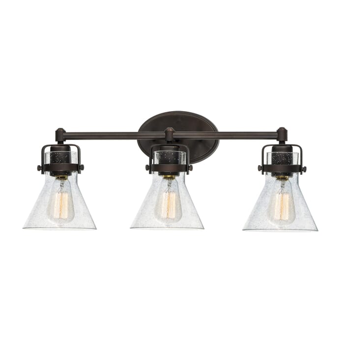 Maxim Seafarer 3-Light Bathroom Vanity Light in Oil Rubbed Bronze Maxim Seafarer 3-Light Bathroom Vanity Light in Oil Rubbed Bronze