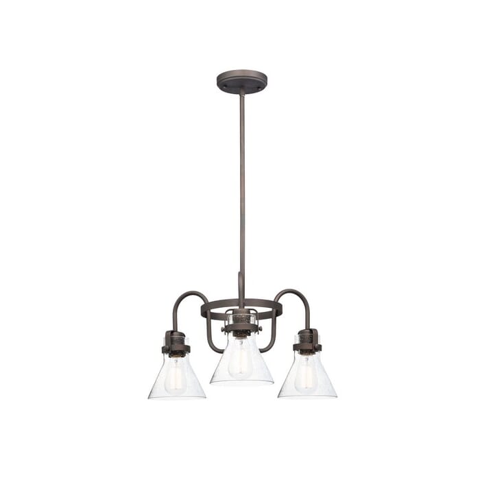 Maxim Lighting Seafarer 3-Light 3-Light Single-Tier Chandelier in Oil Rubbed Bronze Maxim Lighting Seafarer 3-Light 3-Light Single-Tier Chandelier in Oil Rubbed Bronze