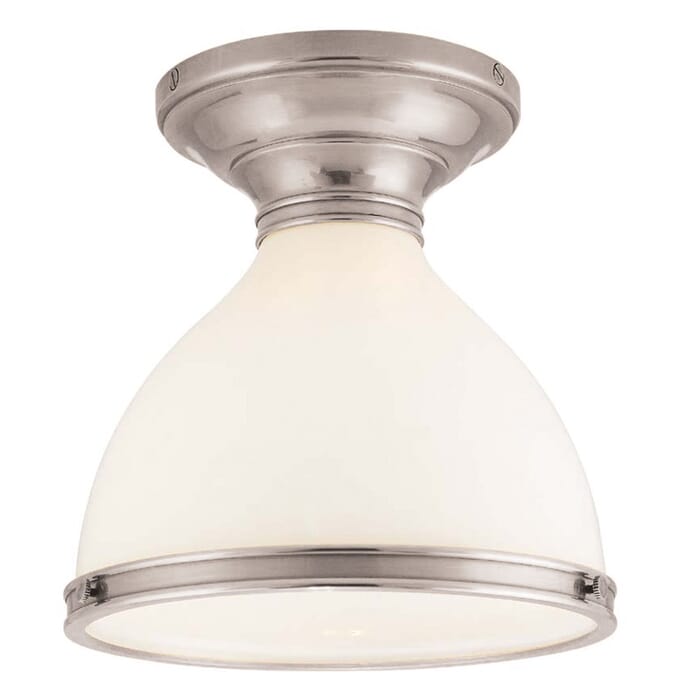Hudson Valley Randolph Ceiling Light in Satin Nickel Hudson Valley Randolph Ceiling Light in Satin Nickel