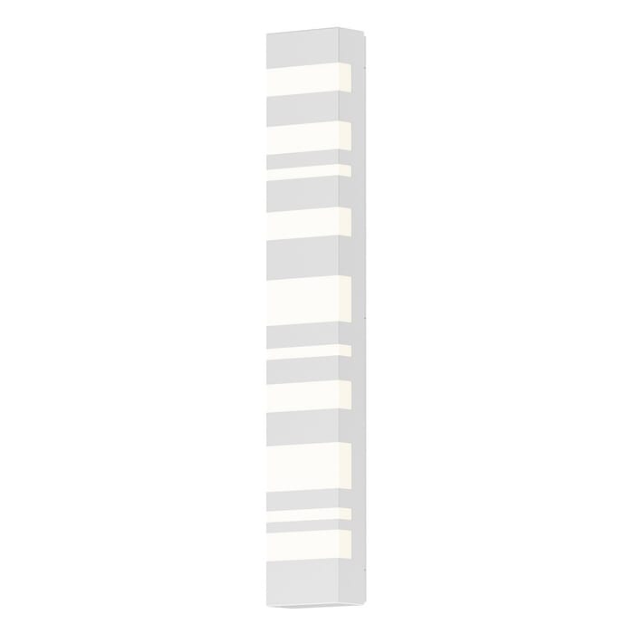 Sonneman Bath Notes 32" LED Bathroom Vanity Light in Satin White Sonneman Bath Notes 32" LED Bathroom Vanity Light in Satin White