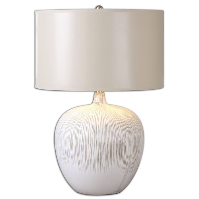 Uttermost Georgios 23.25" Table Lamp in Distressed Aged Ivory Uttermost Georgios 23.25" Table Lamp in Distressed Aged Ivory