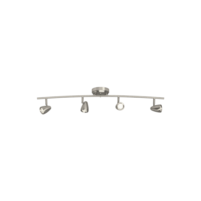 Sea Gull Talida 4-Light LED Track Lighting in Brushed Nickel Sea Gull Talida 4-Light LED Track Lighting in Brushed Nickel