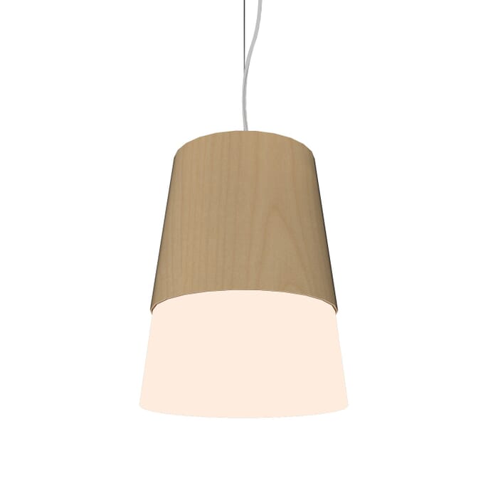 Conical LED Pendant in Maple Conical LED Pendant in Maple