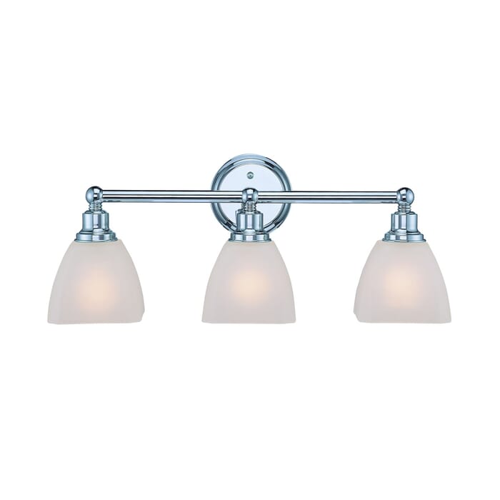 Craftmade Bradley 3-Light 24" Bathroom Vanity Light in Chrome Craftmade Bradley 3-Light 24" Bathroom Vanity Light in Chrome