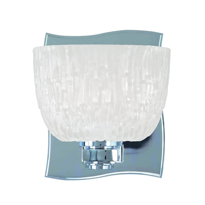 Hudson Valley Cove Neck 5" Bathroom Vanity Light in Polished Chrome Hudson Valley Cove Neck 5" Bathroom Vanity Light in Polished Chrome