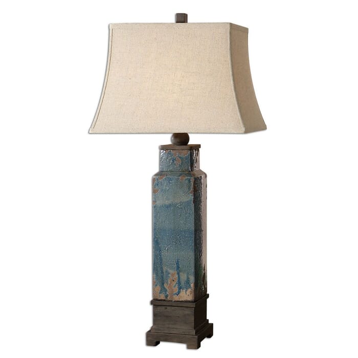 Uttermost Soprana Blue Table Lamp Uttermost Soprana Blue Table Lamp