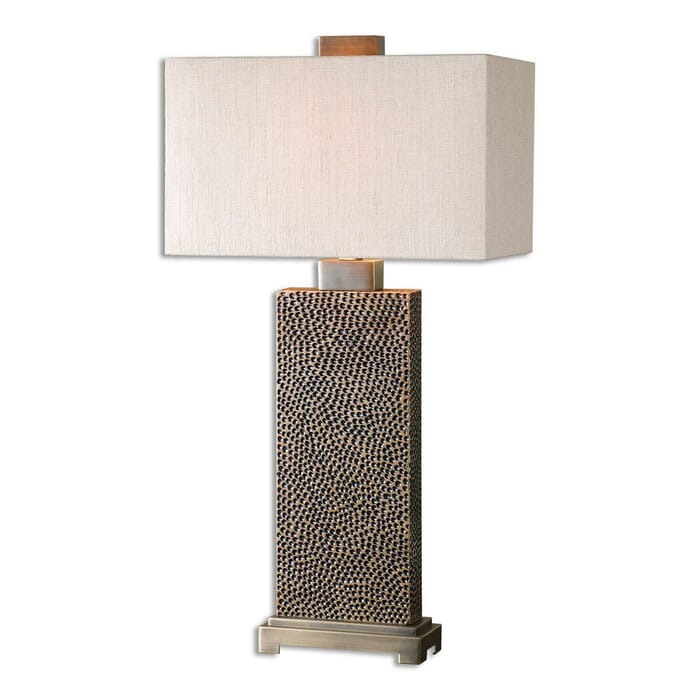 Uttermost Canfield 32" Table Lamp in Blackened Brown/Coffee Bronze Uttermost Canfield 32" Table Lamp in Blackened Brown/Coffee Bronze