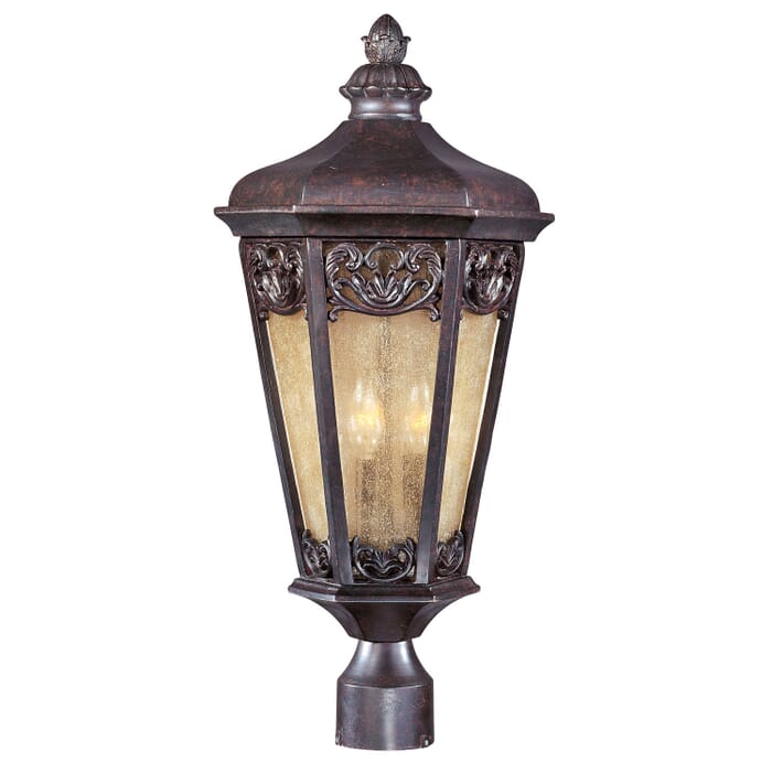 Three Light Outdoor Pole/Post Lantern Three Light Outdoor Pole/Post Lantern
