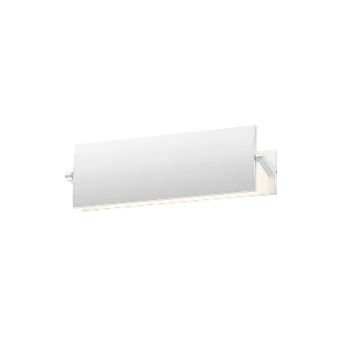 Aileron LED Wall Sconce in Textured White