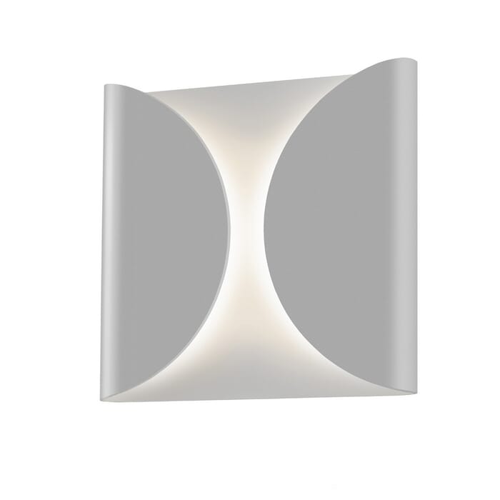 Sonneman Folds 8" LED Wall Sconce in Textured Gray Sonneman Folds 8" LED Wall Sconce in Textured Gray