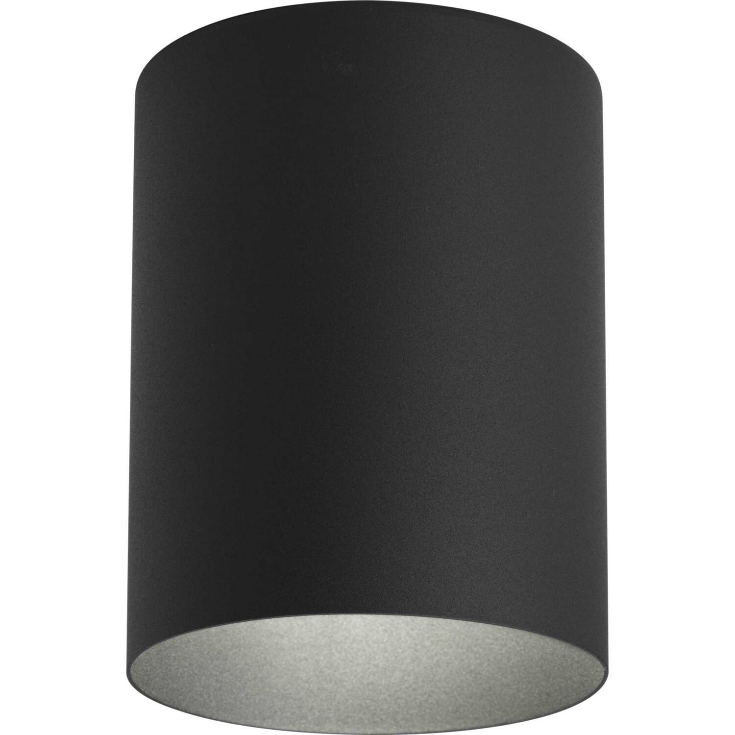 Black One Light Outdoor Wall Lantern from the Cylinder Collection