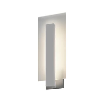 Sonneman Midtown 18" LED Wall Sconce in Textured Gray