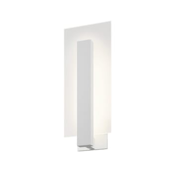 Sonneman Midtown 18" LED Wall Sconce in Textured White