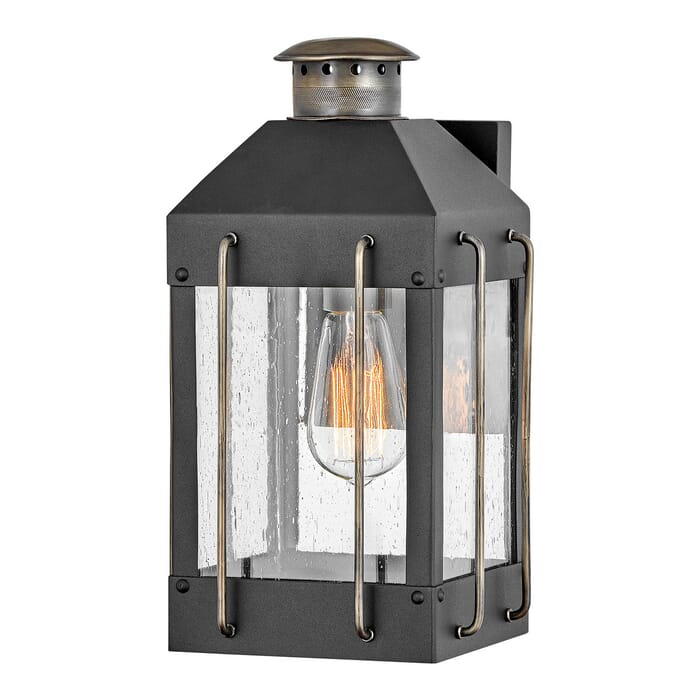 Hinkley Fitzgerald 1-Light Outdoor Light In Textured Black Hinkley Fitzgerald 1-Light Outdoor Light In Textured Black