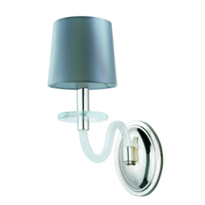 Maxim Lighting Venezia 14" Frosted Wall Sconce in Polished Nickel Maxim Lighting Venezia 14" Frosted Wall Sconce in Polished Nickel