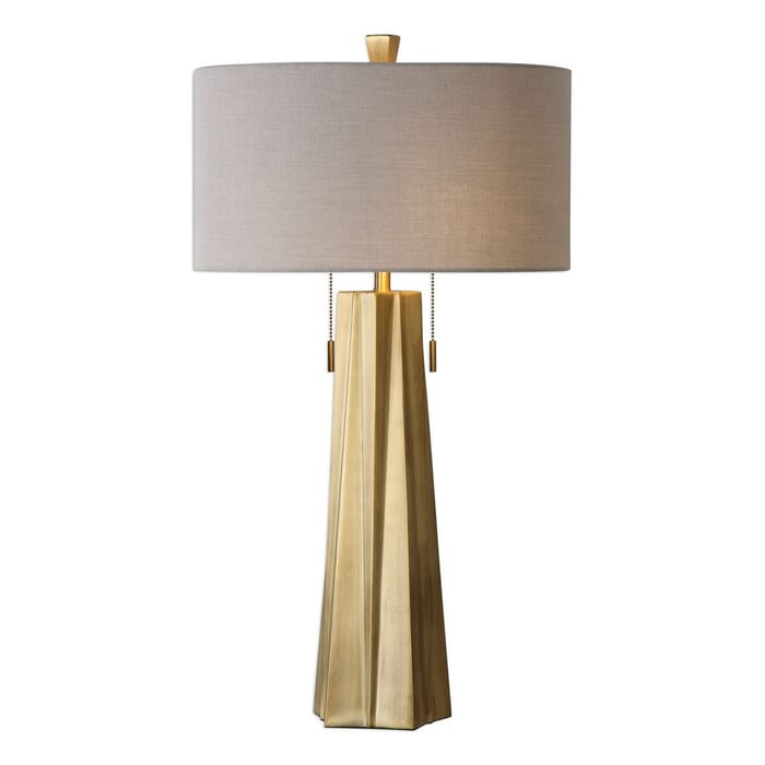 Uttermost Maris 30.75" 2-Light Table Lamp in Antique Brass Uttermost Maris 30.75" 2-Light Table Lamp in Antique Brass