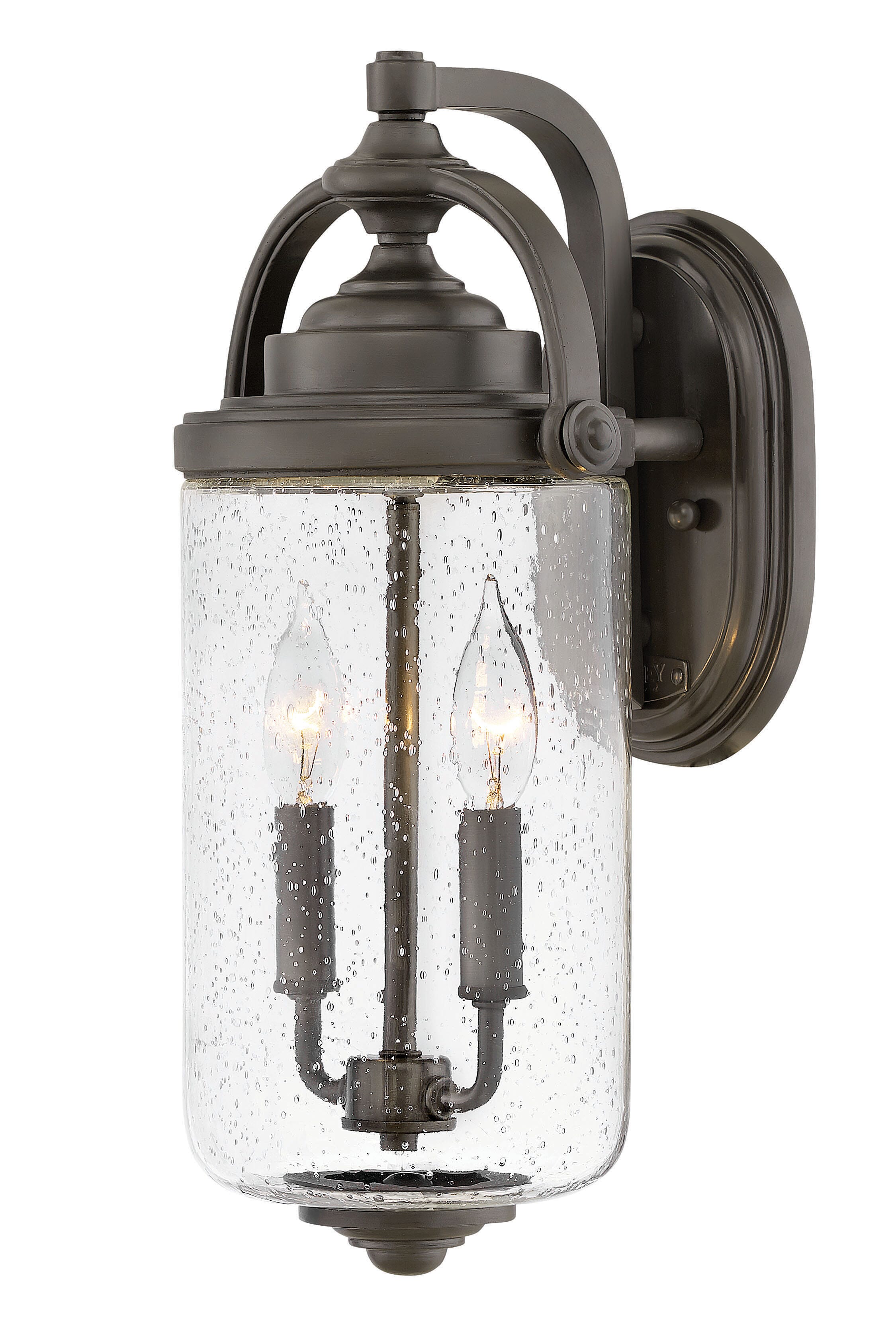 Willoughby 2-Light Outdoor Light In Oil Rubbed Bronze