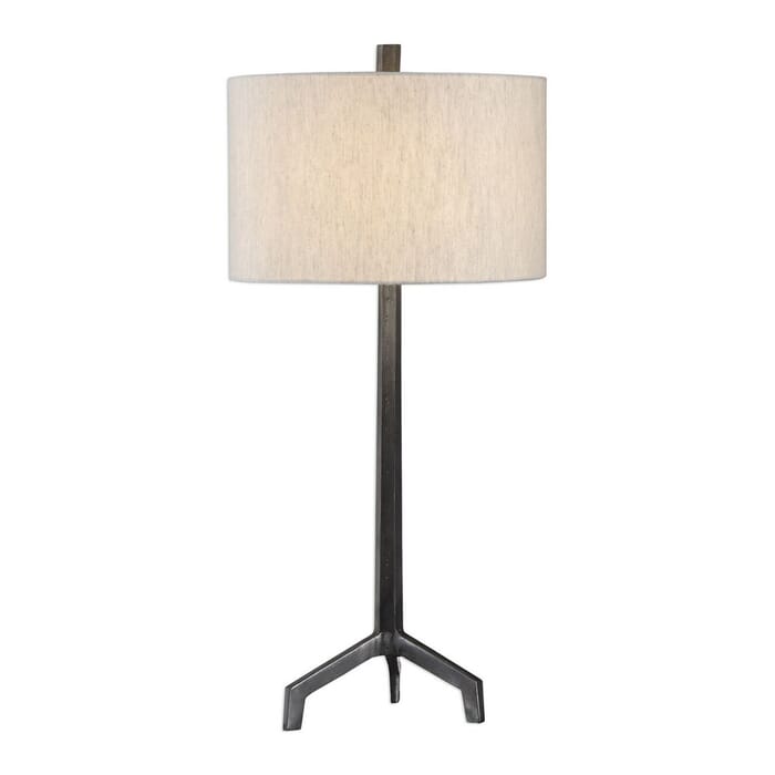 Uttermost Ivor 33.75" Lamp in Raw Steel Uttermost Ivor 33.75" Lamp in Raw Steel