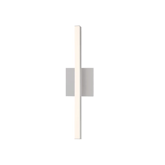 Sonneman Stix LED Bathroom Vanity Light in Bright Satin Aluminum Sonneman Stix LED Bathroom Vanity Light in Bright Satin Aluminum