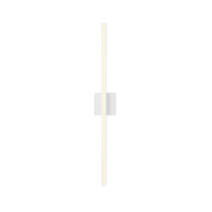 Sonneman Stix LED Bathroom Vanity Light in Satin White Sonneman Stix LED Bathroom Vanity Light in Satin White