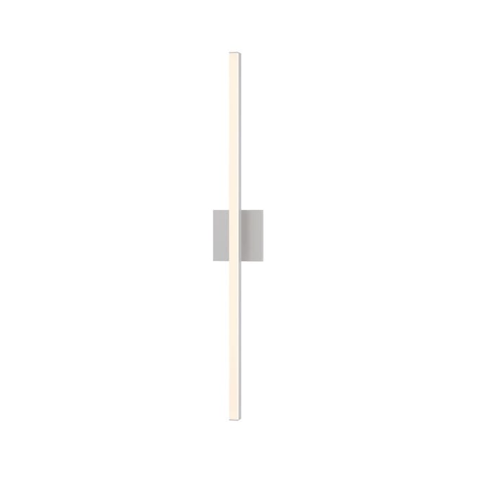Sonneman Stix LED Bathroom Vanity Light in Bright Satin Aluminum Sonneman Stix LED Bathroom Vanity Light in Bright Satin Aluminum