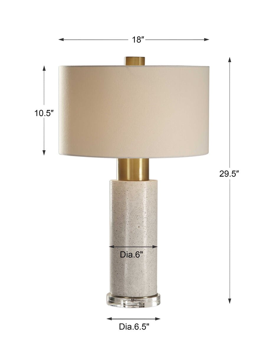 Uttermost Vaeshon 29" Table Lamp by David Frisch