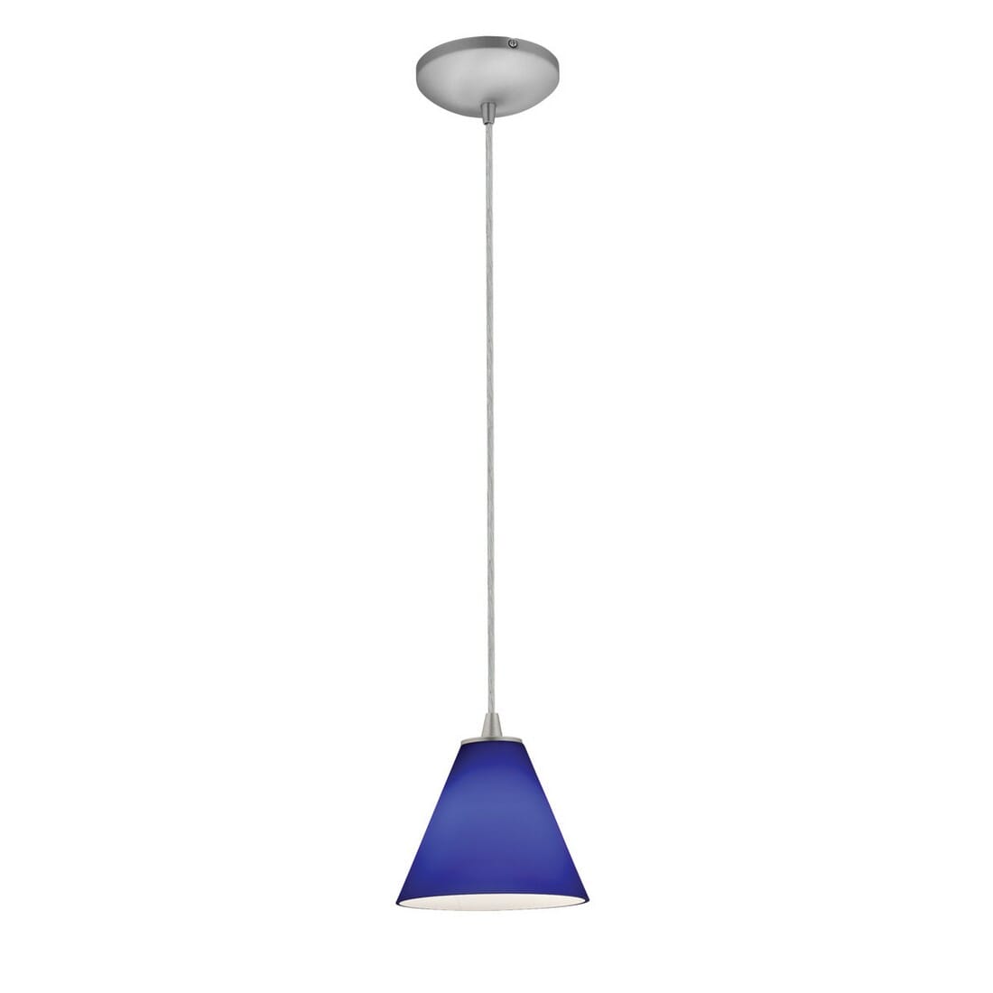 Access Martini Pendant Light in Brushed Steel