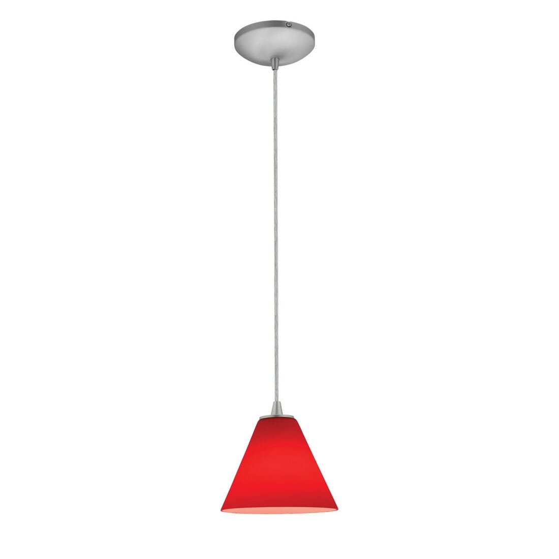 Access Martini Pendant Light in Brushed Steel