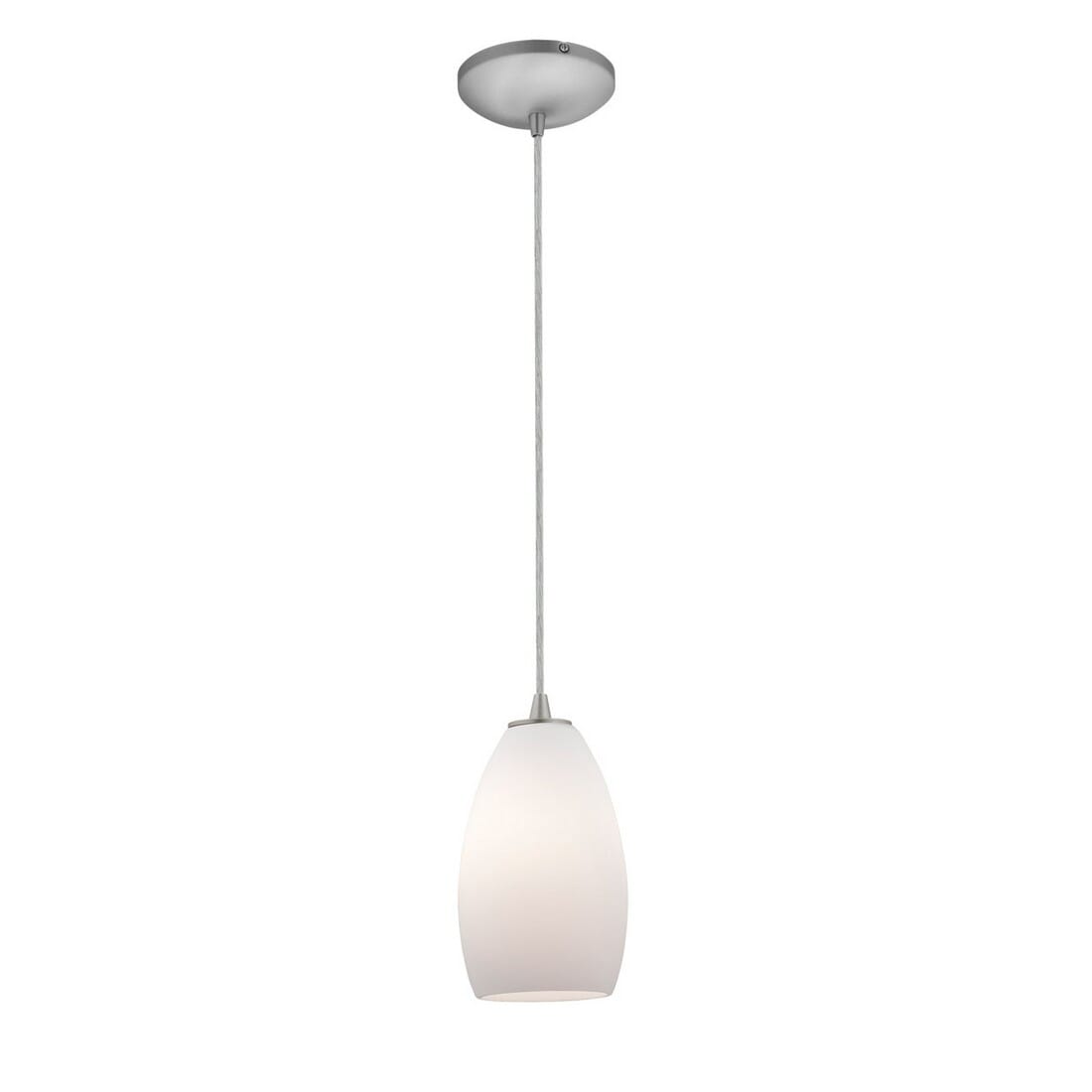 Access Champagne Pendant Light in Brushed Steel