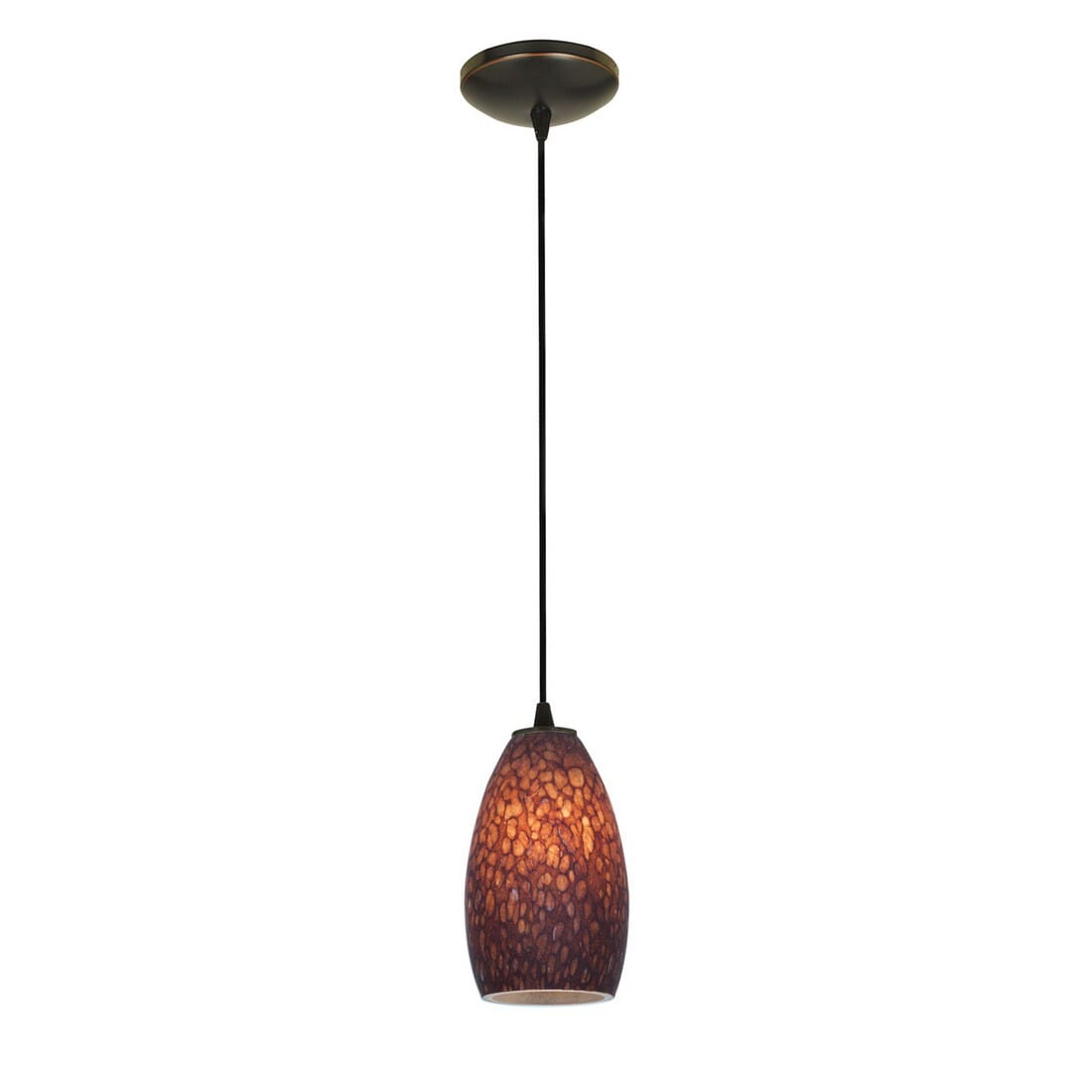 Access Champagne Pendant Light in Oil Rubbed Bronze -  Access Lighting, 28012-1C-ORB/BRST