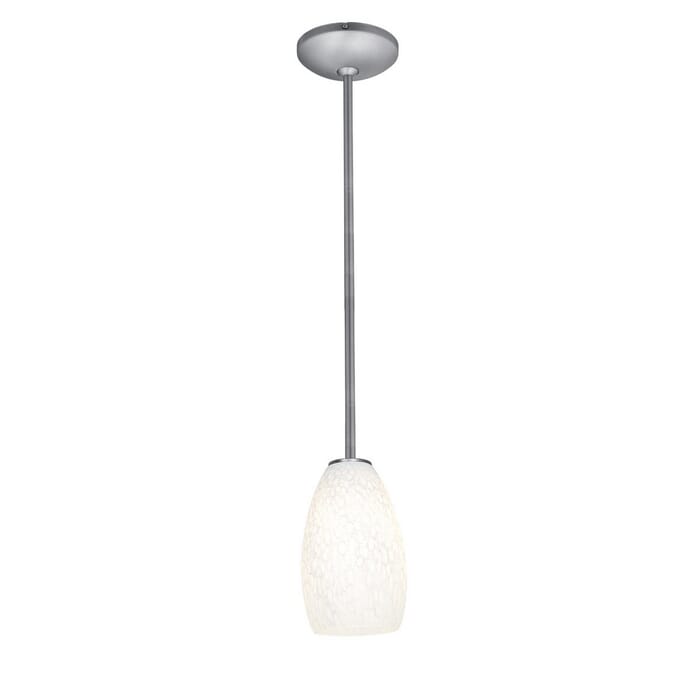 Access Champagne Pendant Light in Brushed Steel Access Champagne Pendant Light in Brushed Steel