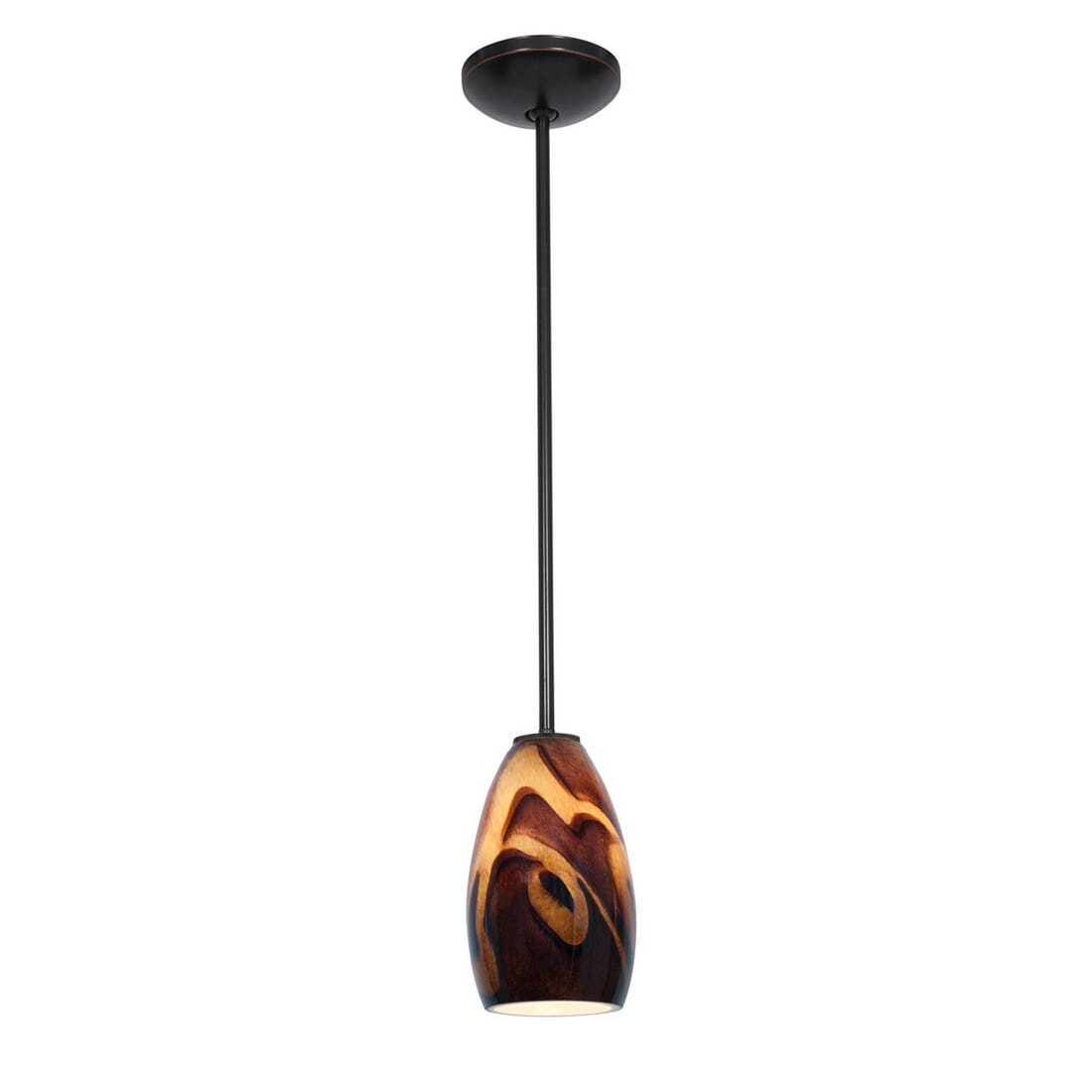 Access Champagne Pendant Light in Oil Rubbed Bronze -  Access Lighting, 28012-3R-ORB/ICA
