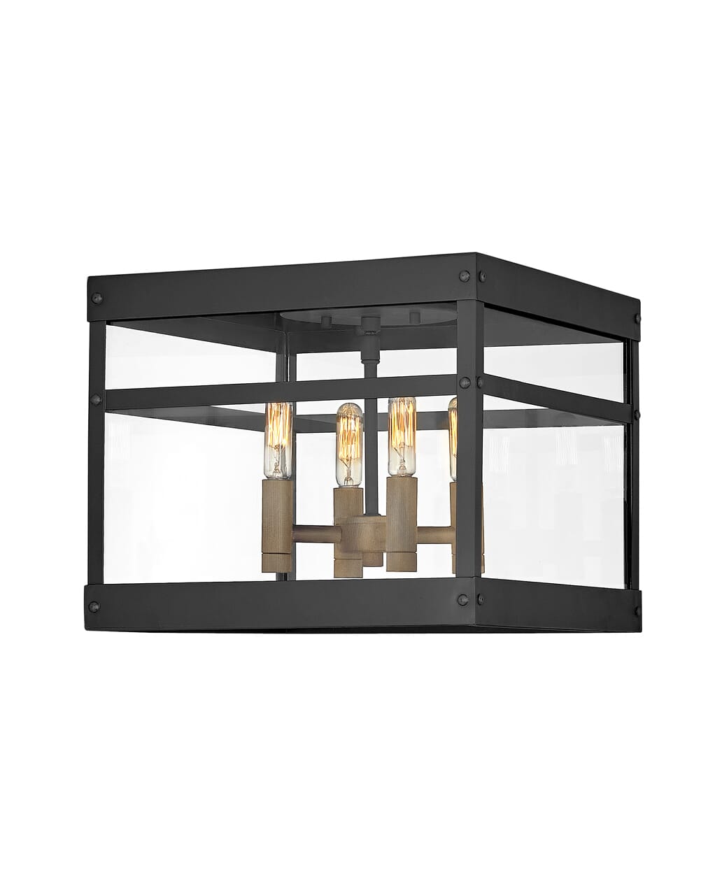 Black LED Hanging Lantern from the Porter Collection