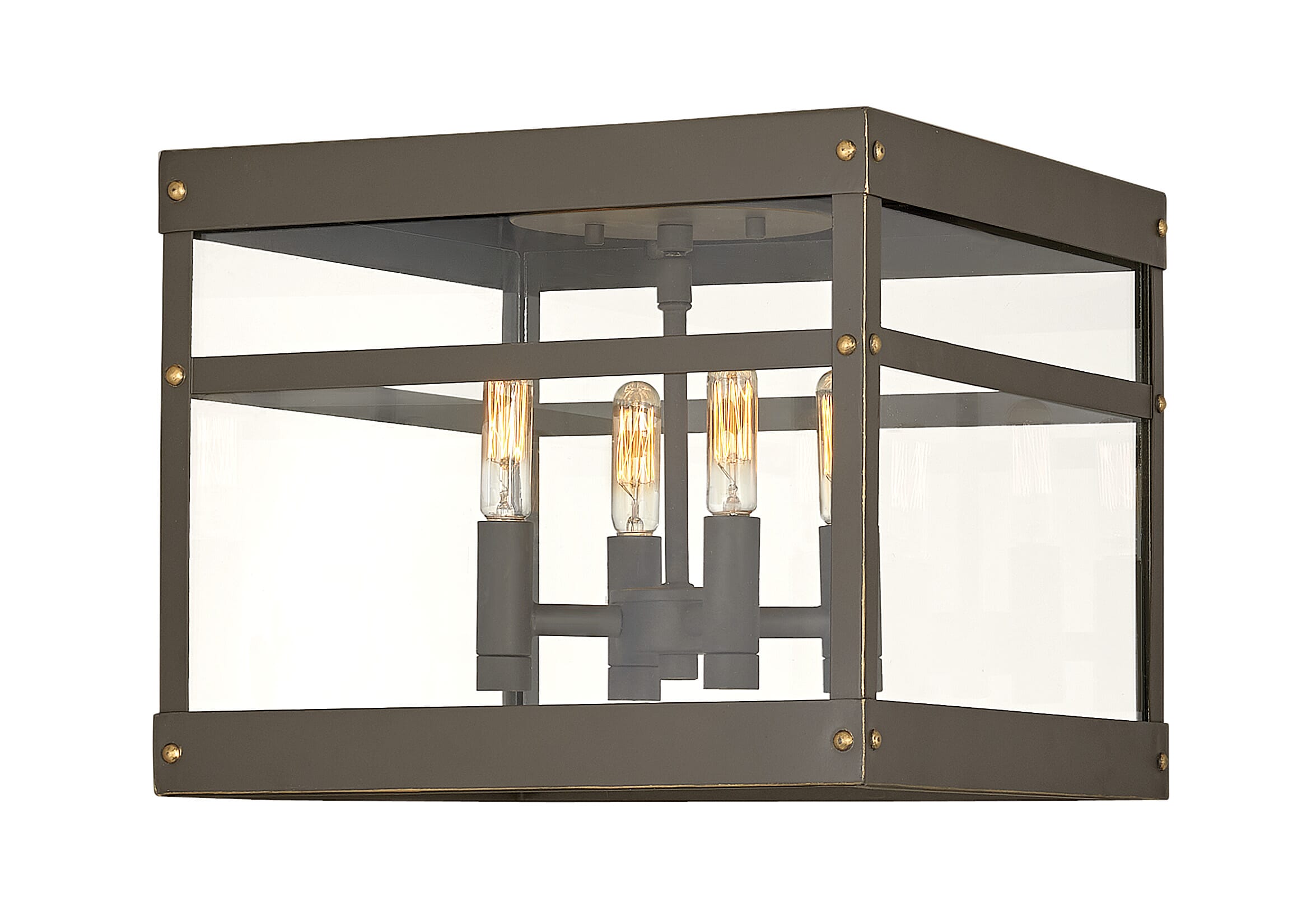 Oil Rubbed Bronze LED Outdoor Lantern from the Porter Collection