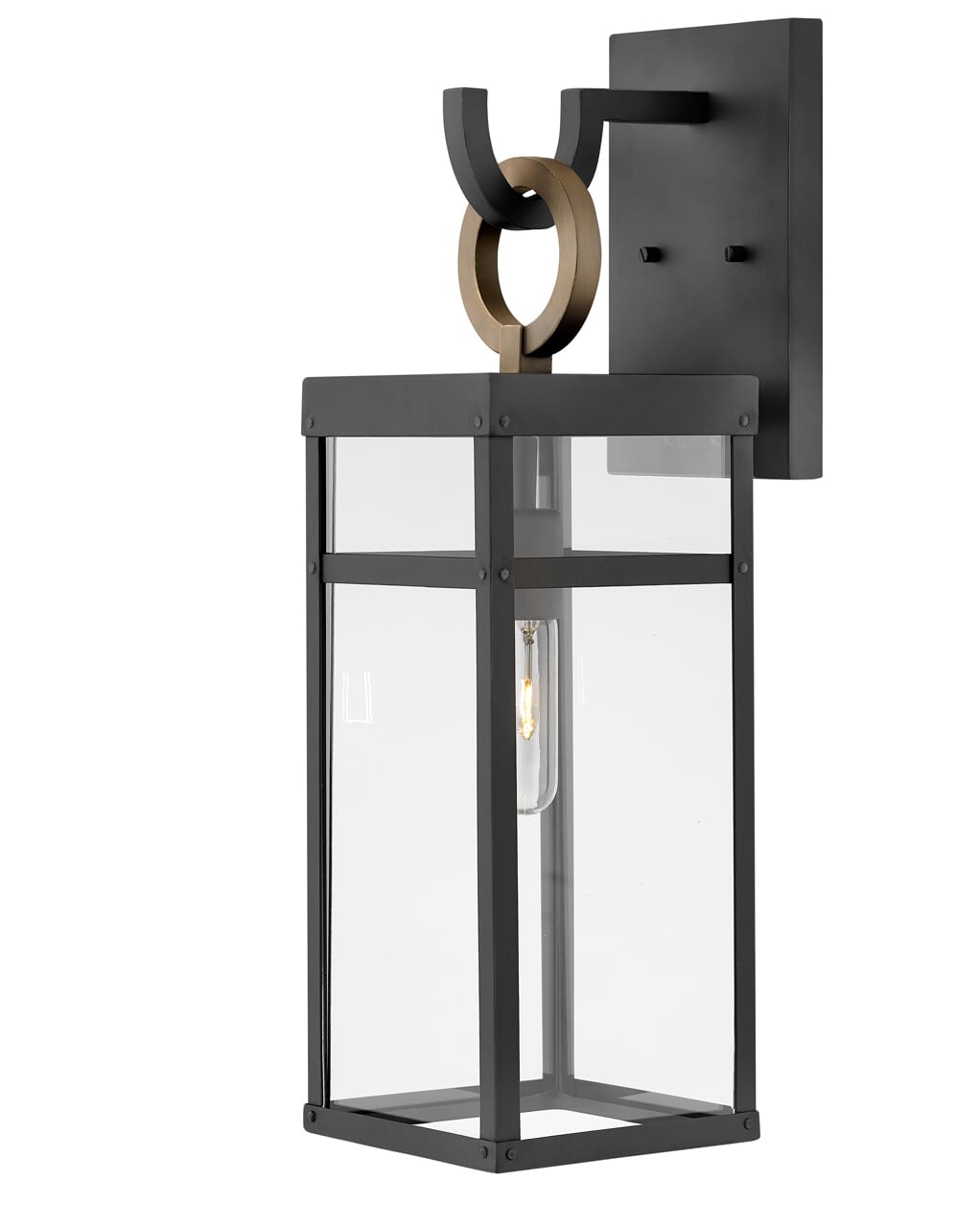 Black LED Wall Mount from the Porter Collection
