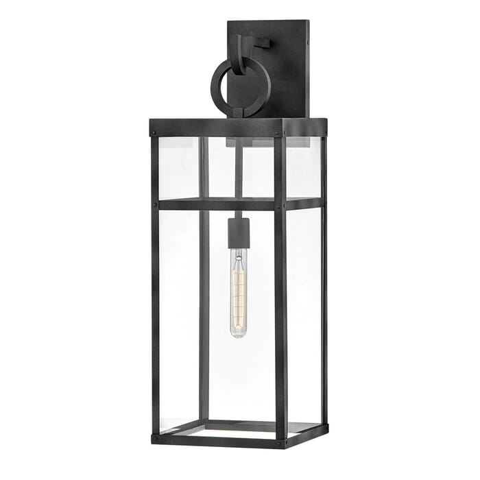 Hinkley Porter 29" Outdoor Wall Light in Aged Zinc Hinkley Porter 29" Outdoor Wall Light in Aged Zinc