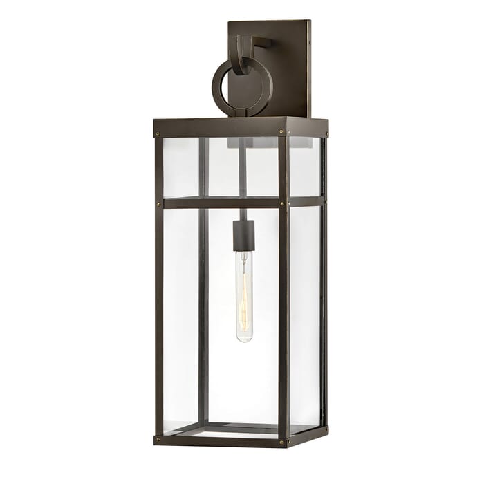 Hinkley Porter 29" Outdoor Wall Light in Oil Rubbed Bronze Hinkley Porter 29" Outdoor Wall Light in Oil Rubbed Bronze