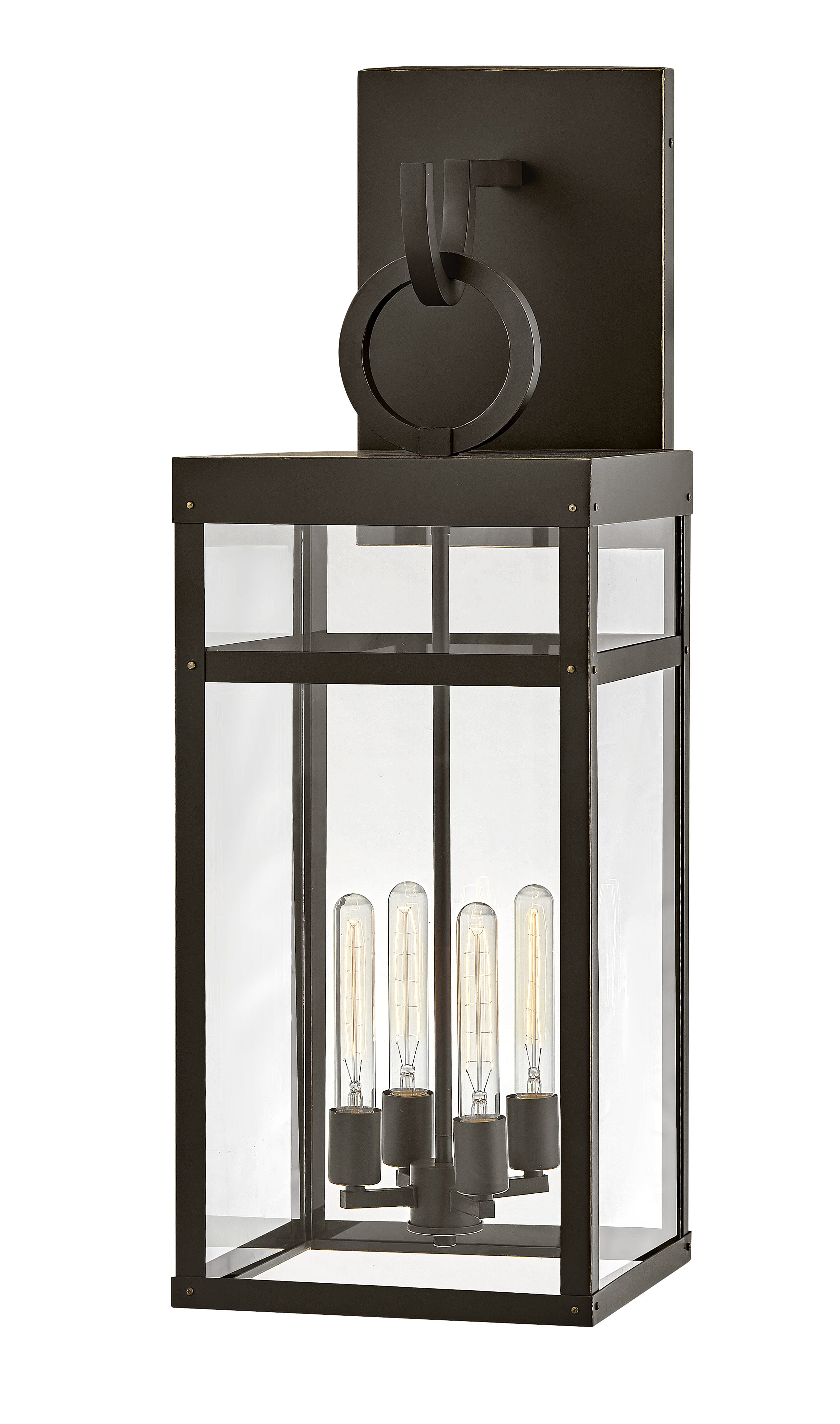 Oil Rubbed Bronze LED Outdoor Wall Mount from the Porter Collection