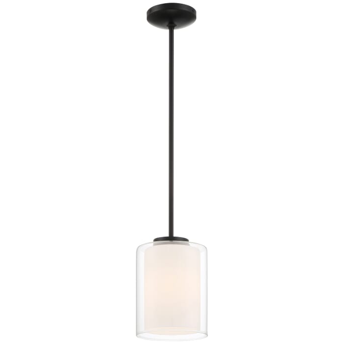 Seville 1-Light Pendant in Matte Black Seville 1-Light Pendant in Matte Black