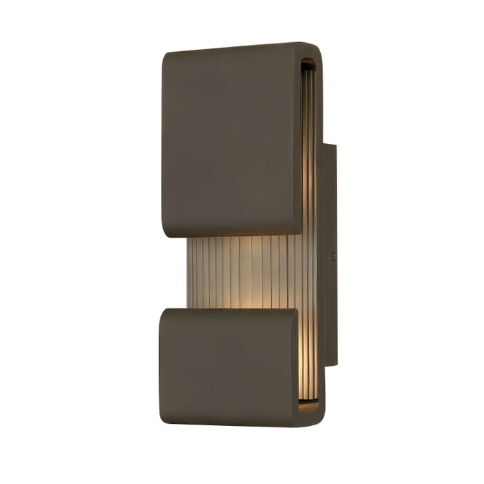 Hinkley Contour LED 15" Outdoor Wall Light in Oil Rubbed Bronze Hinkley Contour LED 15" Outdoor Wall Light in Oil Rubbed Bronze