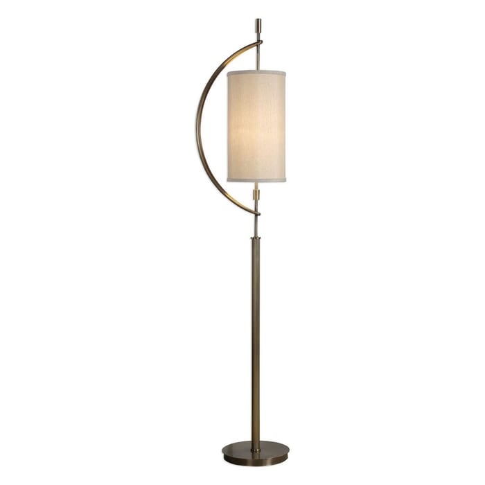 Uttermost Balaour 66" Floor Lamp in Antique Brass Uttermost Balaour 66" Floor Lamp in Antique Brass