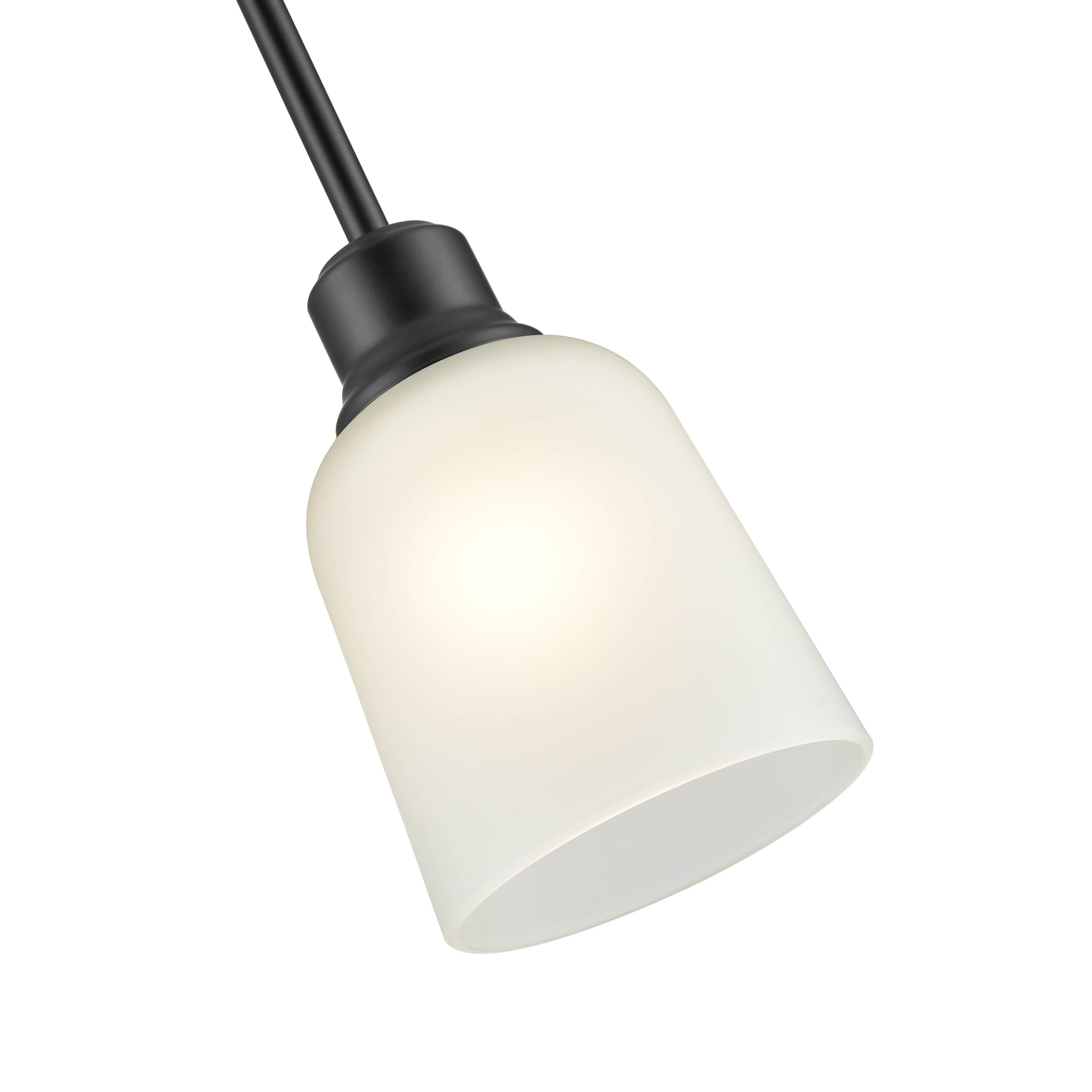 Millennium Lighting Amberle 1-Light Mini-Pendant In Matte Black