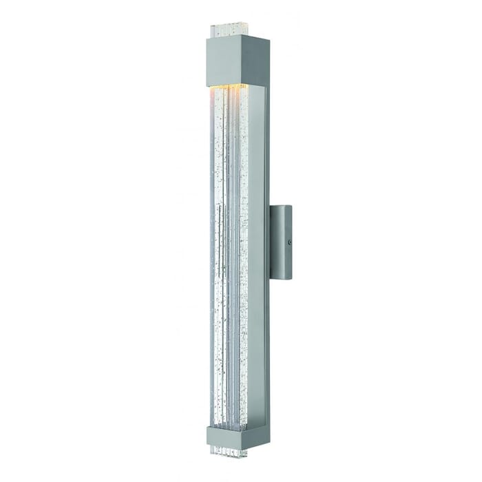 Hinkley Glacier 1-Light LED Outdoor Large Wall Mount in Titanium Hinkley Glacier 1-Light LED Outdoor Large Wall Mount in Titanium
